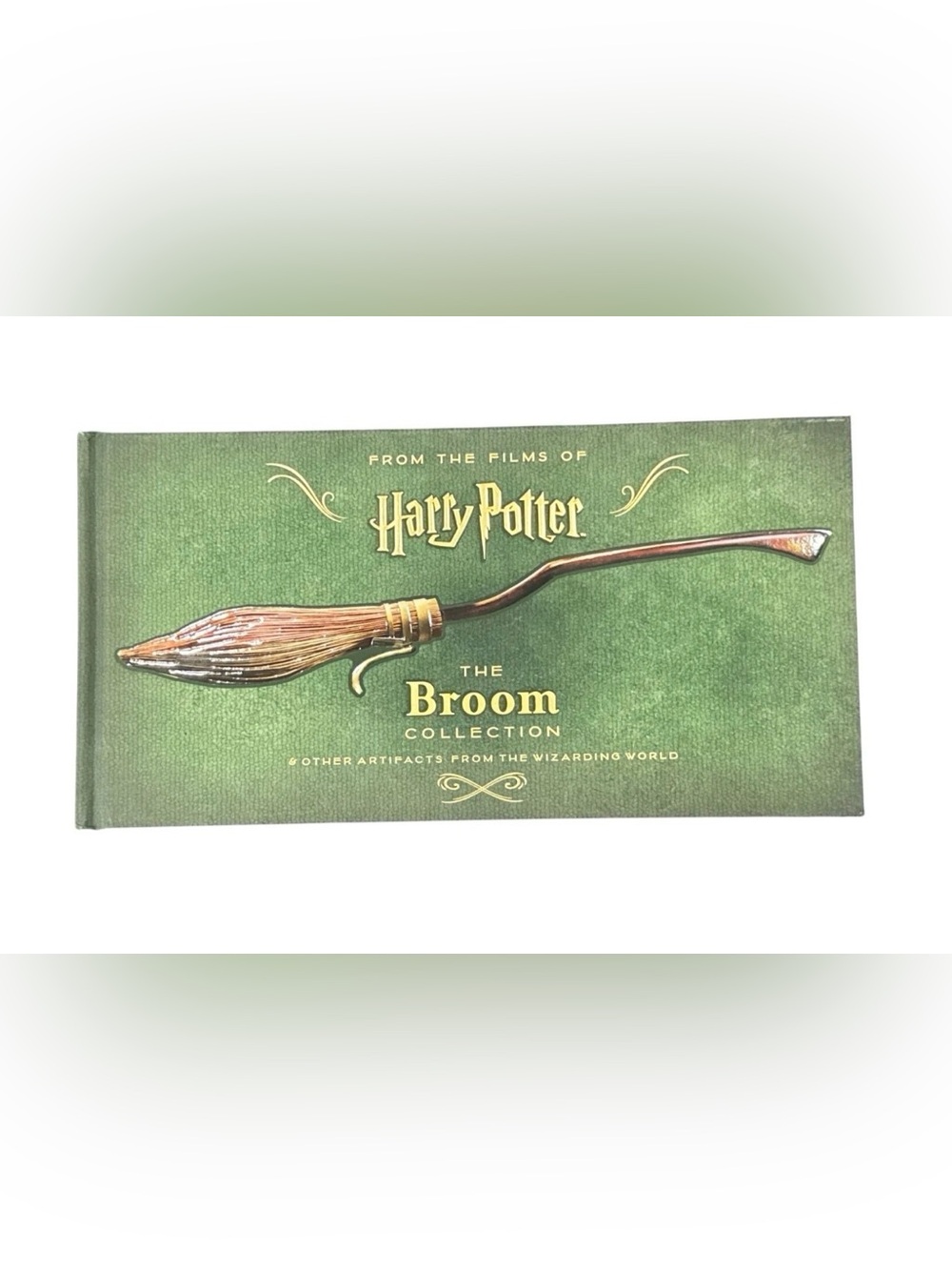 Harry Potter The Broom Collection Hardcover Book - Green